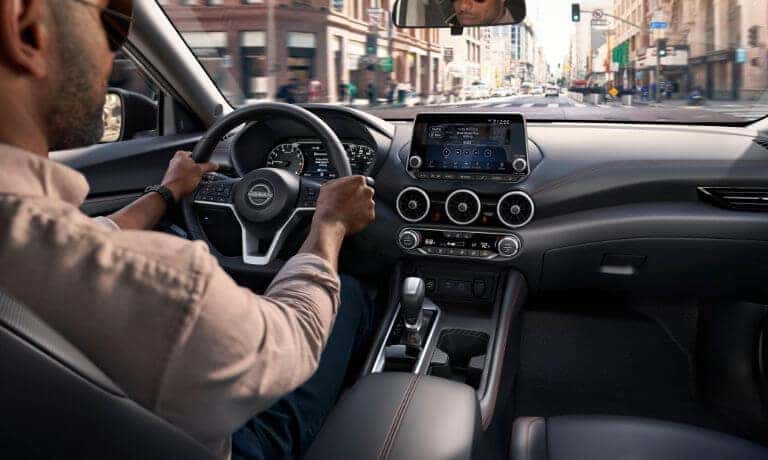 2025 Nissan Sentra Interior Front Seats And Dash With Driver