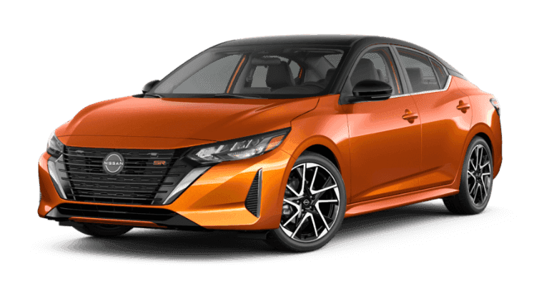 2025 Nissan Sentra SR Exterior - Monarch Orange And Super Black
