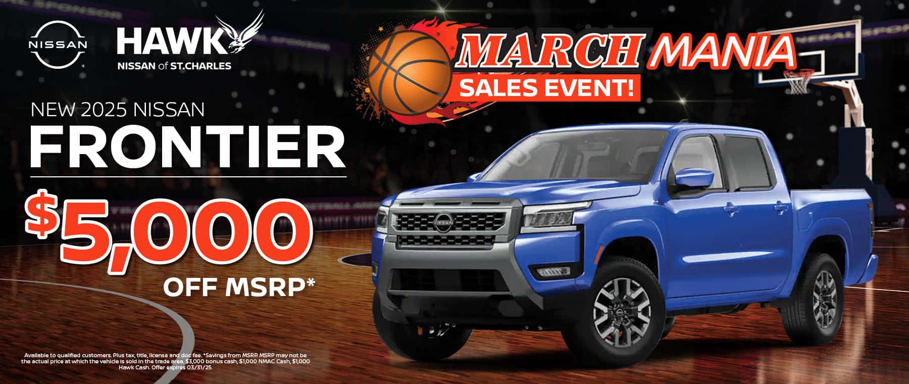 2025 Nissan Frontier Buy Offer | Hawk Nissan of St. Charles