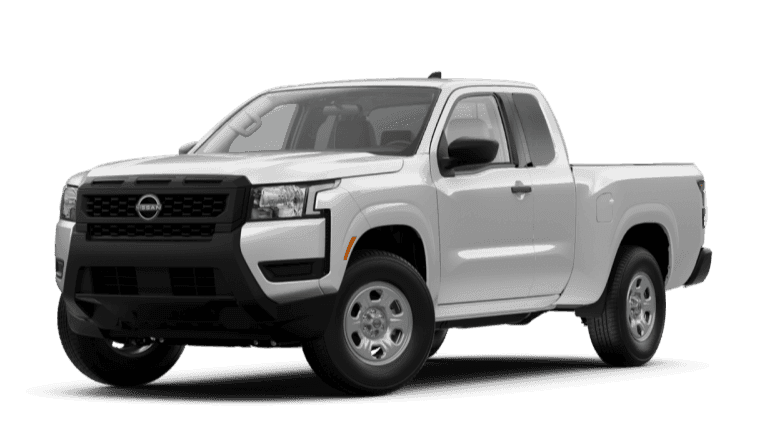 2025 Nissan Frontier S Exterior - Glacier White