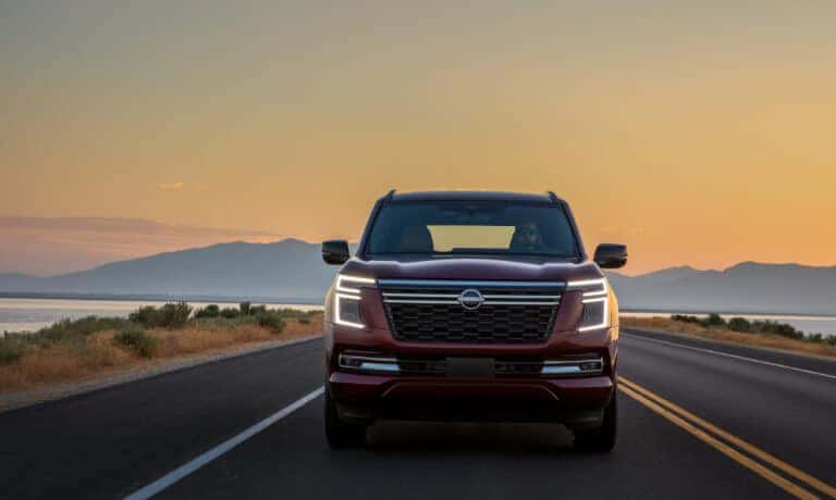 2025 Nissan Armada Exterior Driving Head On