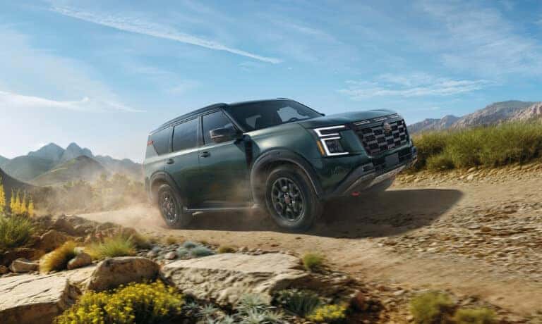 2025 Nissan Armada Exterior Driving Off-road In Desert