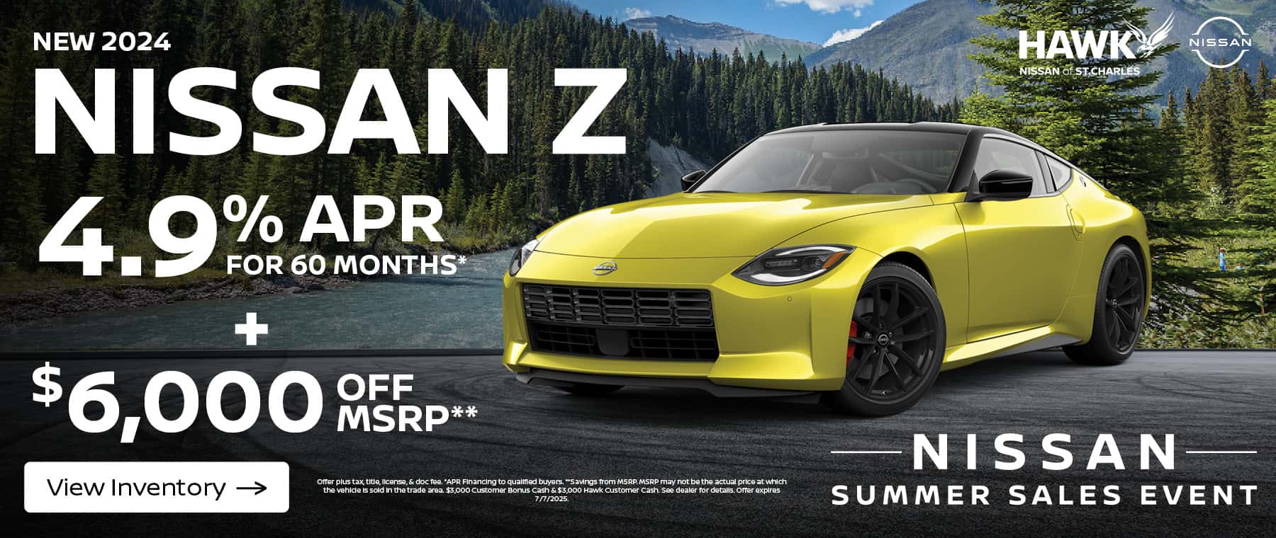 2024 Nissan Z Finance Offer