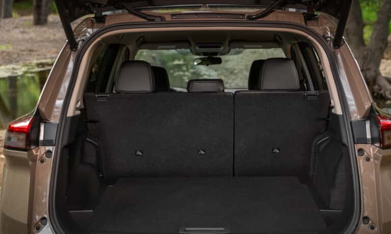 2025 Nissan Rogue Interior Trunk Open