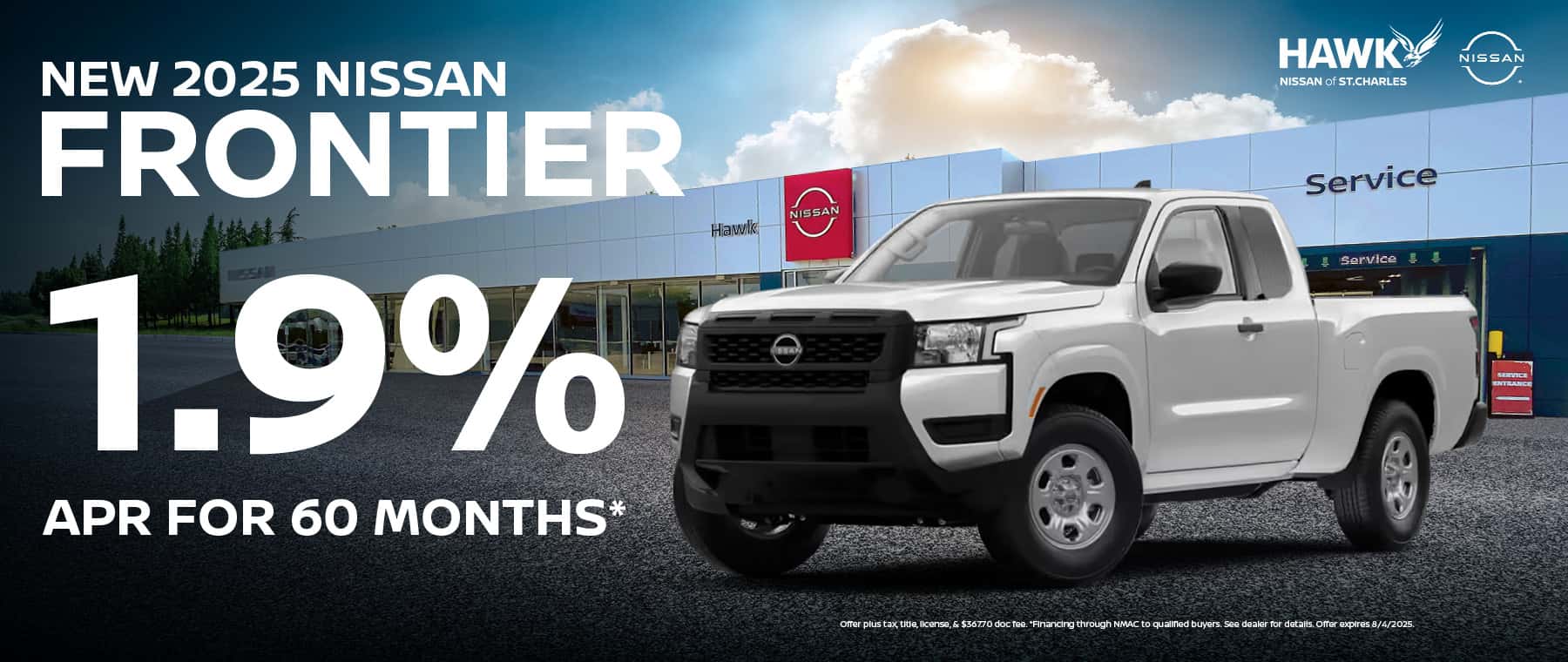 2025 Nissan Frontier Finance Offer