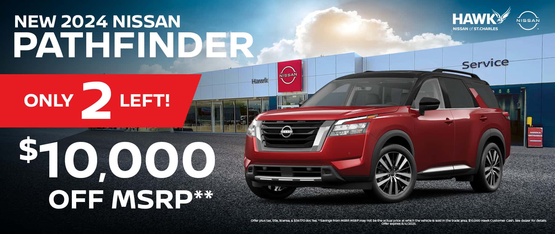 2024 Nissan Pathfinder Finance Offer