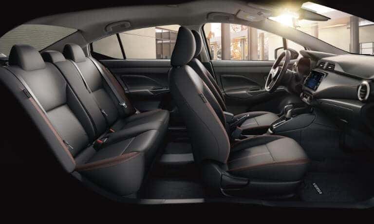 2025 Nissan Versa Interior Side View Cutaway