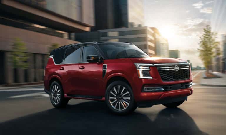 2026 Nissan Armada Exterior On City Turn
