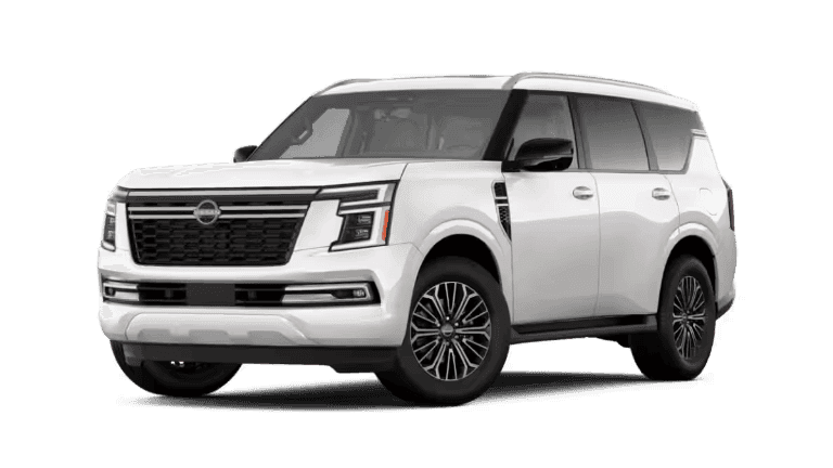 2026 Nissan Armada Platinum Exterior - Aspen White TriCoat