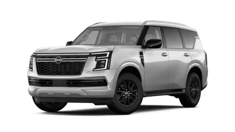 2026 Nissan Armada SV Exterior - Brilliant Silver Metallic