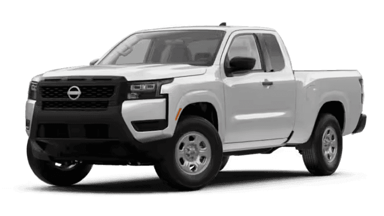 2026 Nissan Frontier S Exterior - Glacier White