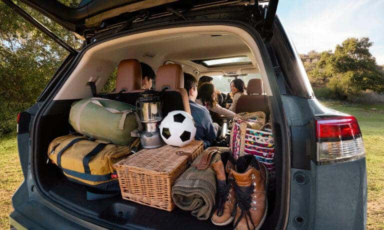 2026 Nissan Pathfinder Exterior Full Cargo Space