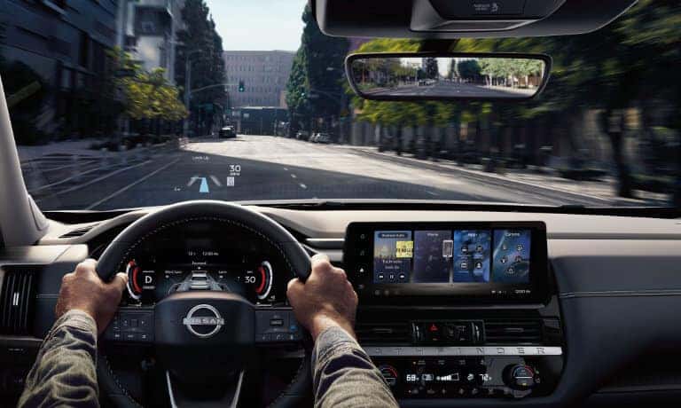 2026 Nissan Pathfinder Interior Front Drivers View
