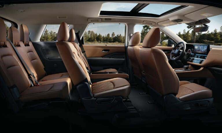 2026 Nissan Pathfinder Interior Seating Side View