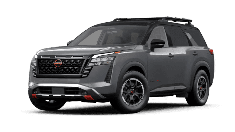 2026 Nissan Pathfinder Rock Creek Exterior - Boulder Gray Pearl And Super Black