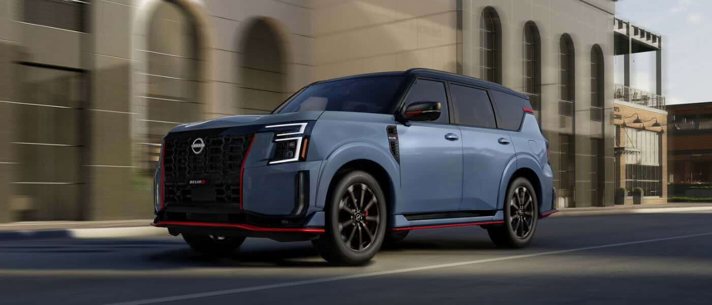 2026 Nissan Armada Exterior On City Street