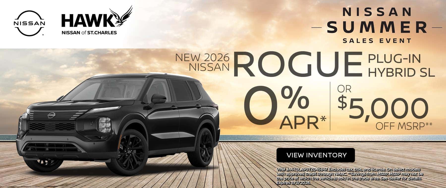 New 2026 Nissan Rogue Plug-In