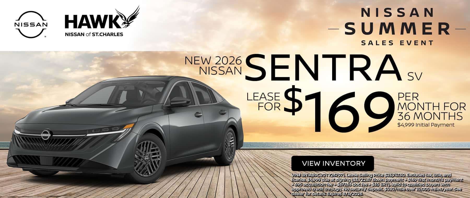 2026 Nissan Sentra Slide