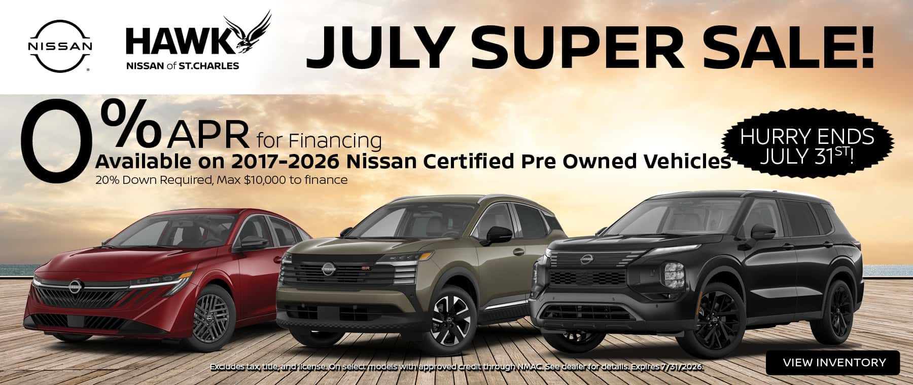 Certified Pre-Owned Vehicles | Hawk Nissan