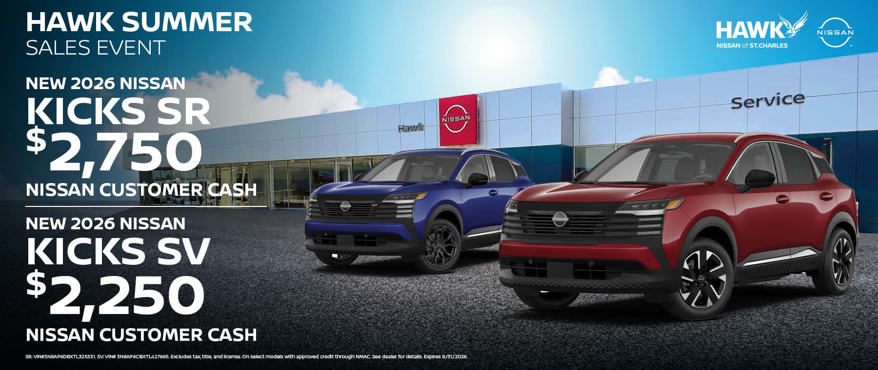 2026 Nissan Kicks Slide R
