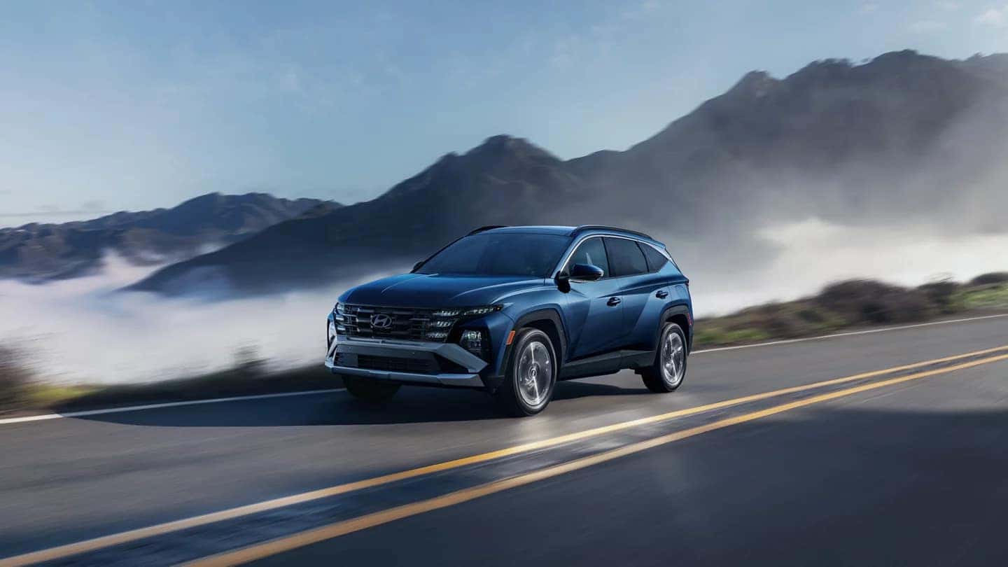 Exterior of a 2026 Hyundai Tucson
