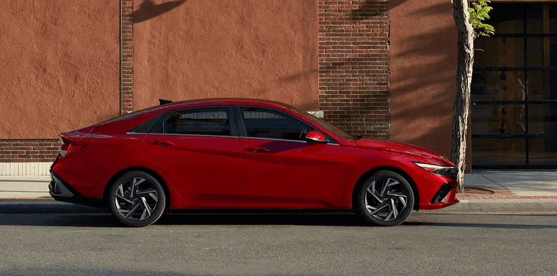 Exterior of a 2026 Hyundai Elantra