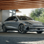Hyundai IONIQ 6 plugged in
