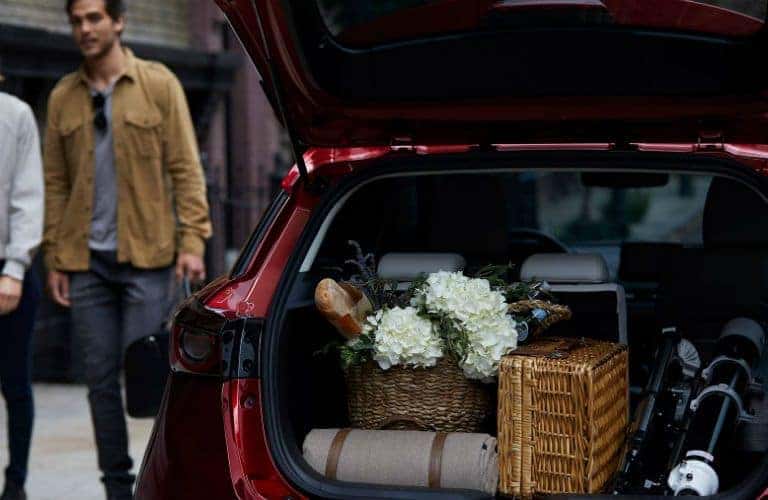 2019 Mazda CX-3 loaded with cargo