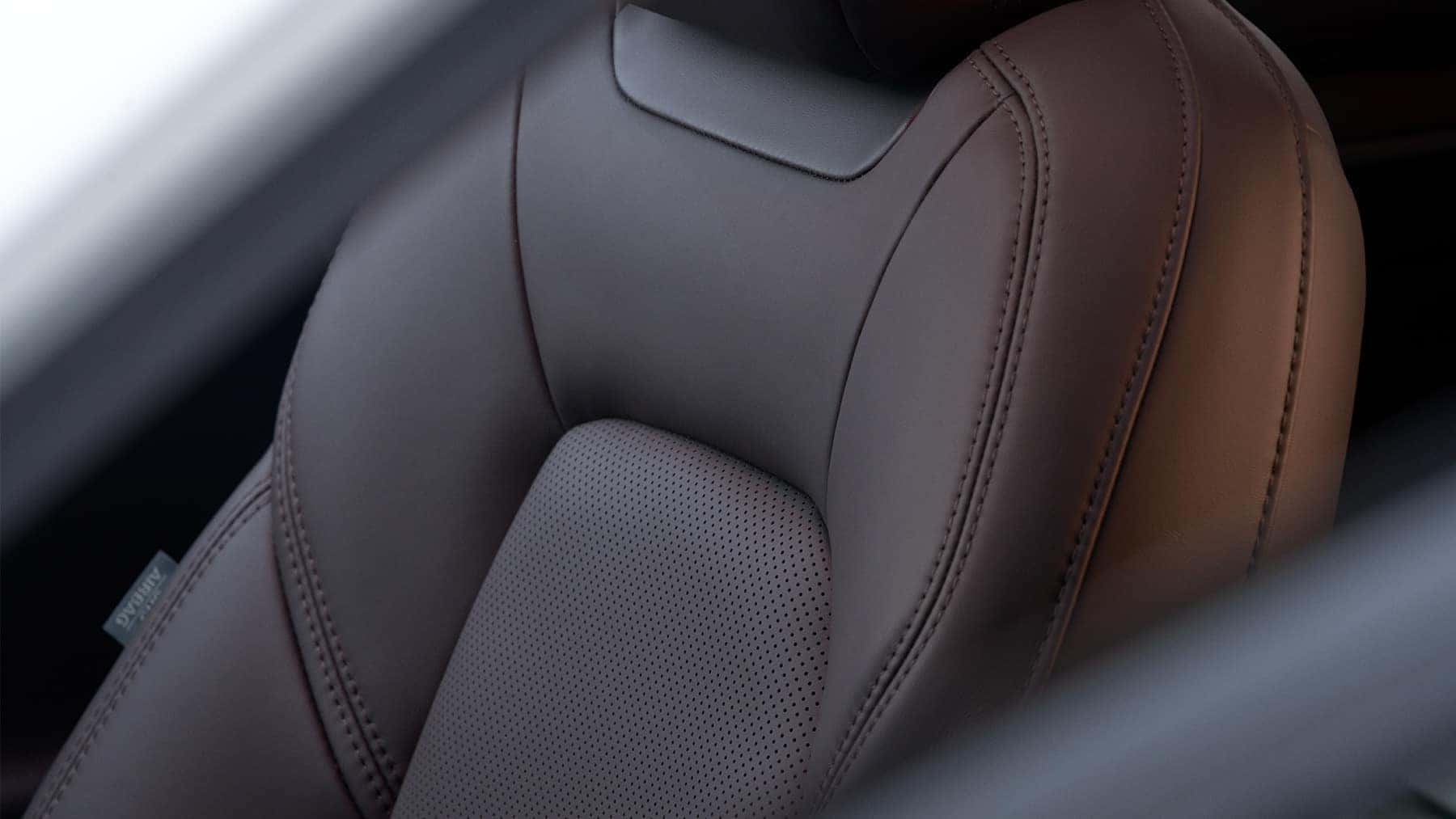 2022 Mazda CX-5 Compact Crossover SUV premium brown leather seats