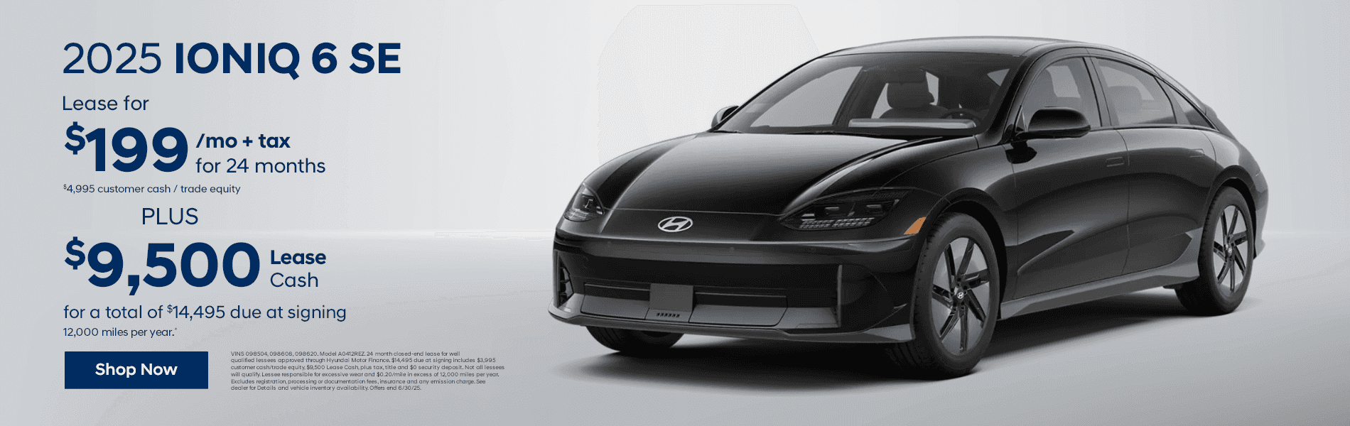 2025 IONIQ 6 SE