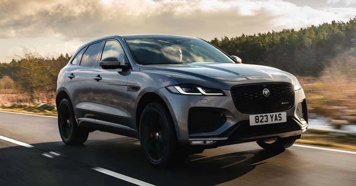 2026 Jaguar F-PACE highway driving