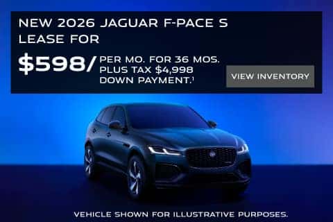 New 2026 F-PACE R-Dynamic Lease Offer