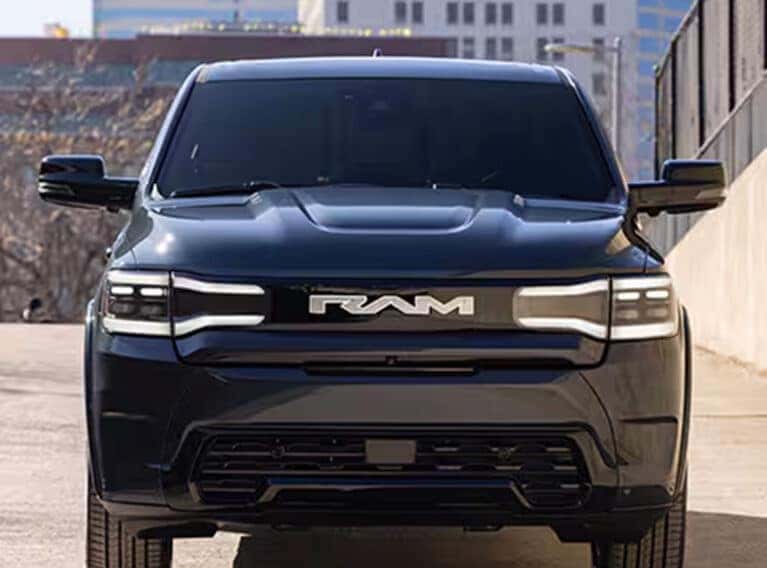 front end of 2025 Ram 1500 REV