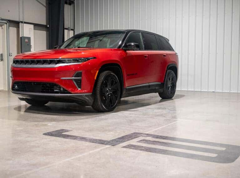 red 2024 Jeep Wagoneer S Launch Edition