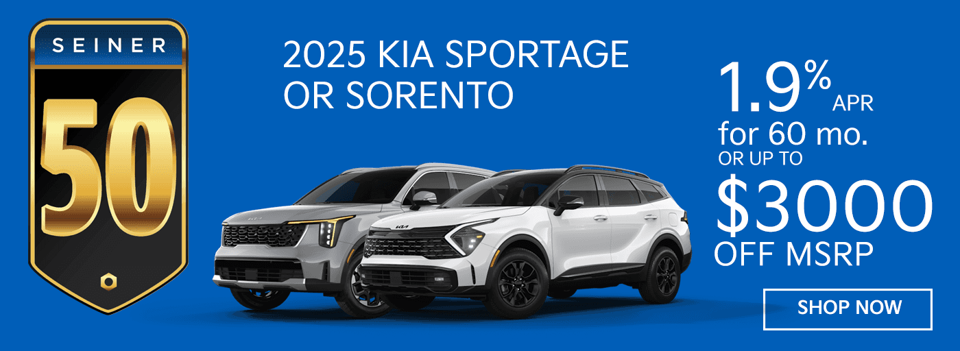 Seiner-Kia-Display-Sportage-Sorento-Combo-April-2025-A-1400X512