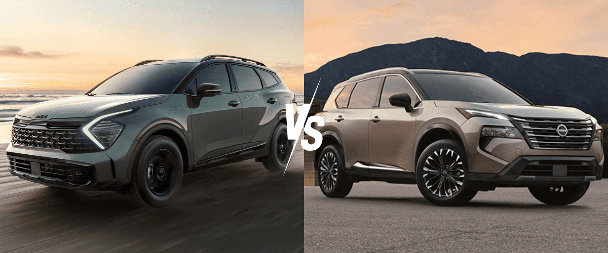 2025 Kia Sportage vs 2025 Nissan Rogue