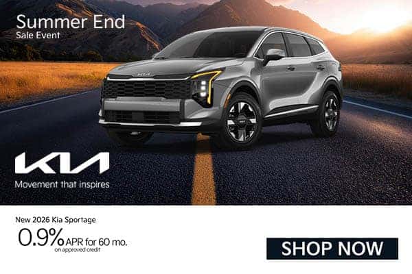 New 2026 Kia Sportage APR Offer