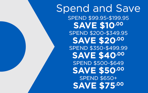 Spend and Save Sept 26