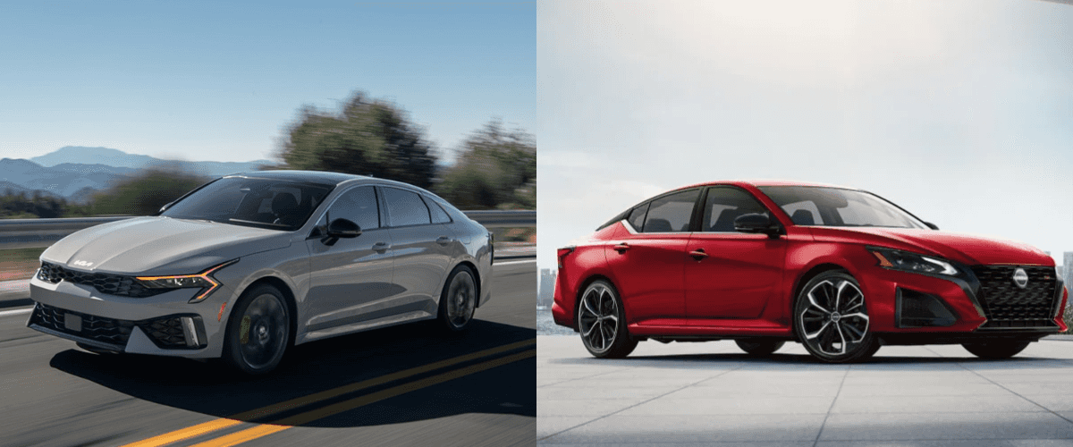 2025 Kia K5 vs 2025 Nissan Altima