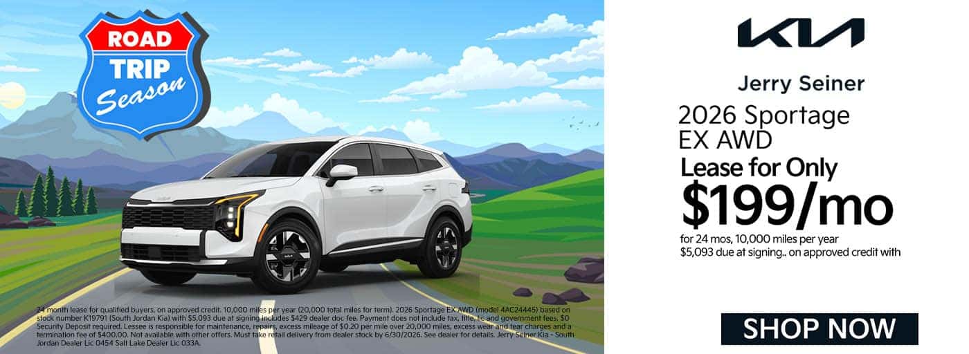 2026 Kia Sportage Lease