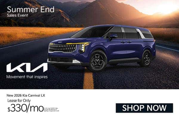 2026 Kia Carnival Lease Offer