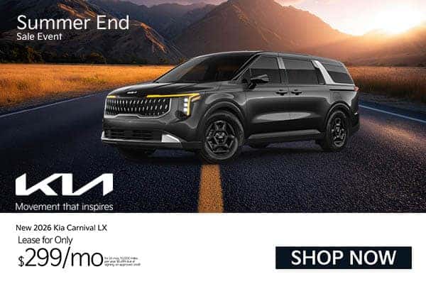 2026 Kia Carnival Lease Offer