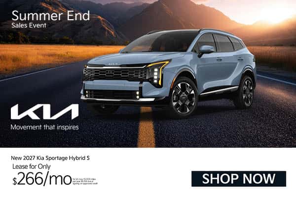 New 2027 Kia Sportage Hybrid Lease Offer