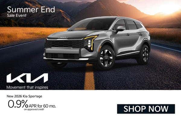 New 2026 Sportage APR Offer