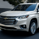 2019 Chevy Traverse Driving