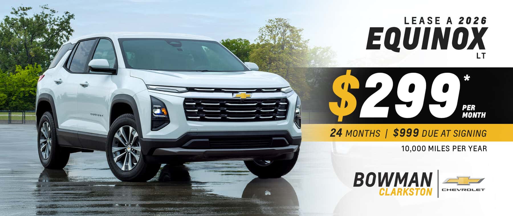 Equinox Lease Special