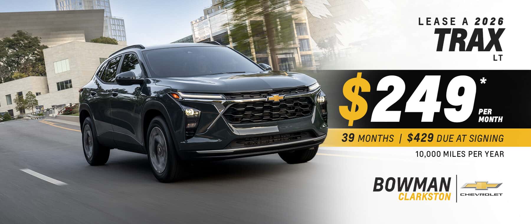 Trax Lease Special