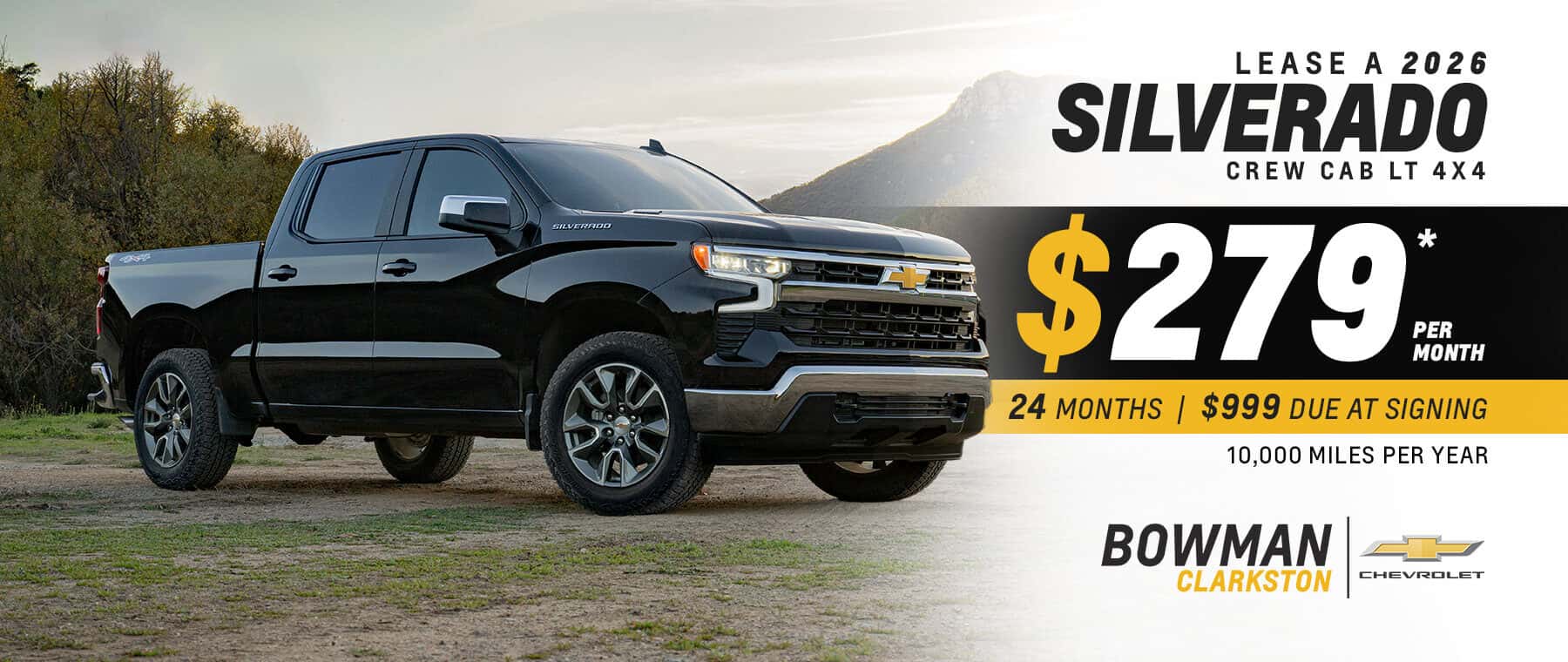 Silverado Lease Special