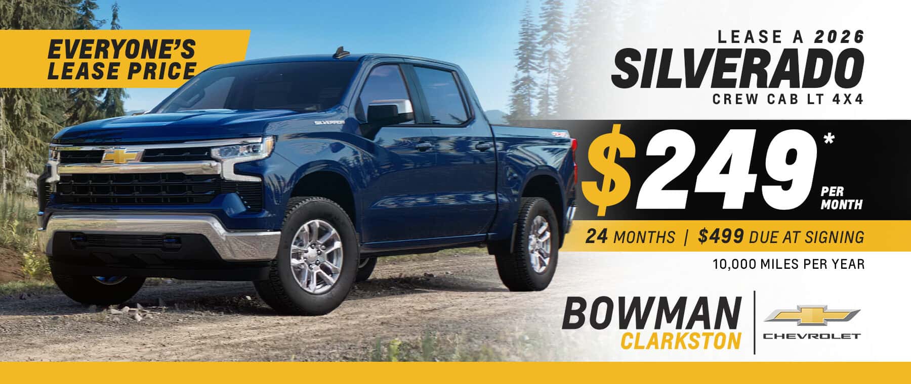 Silverado Lease Special