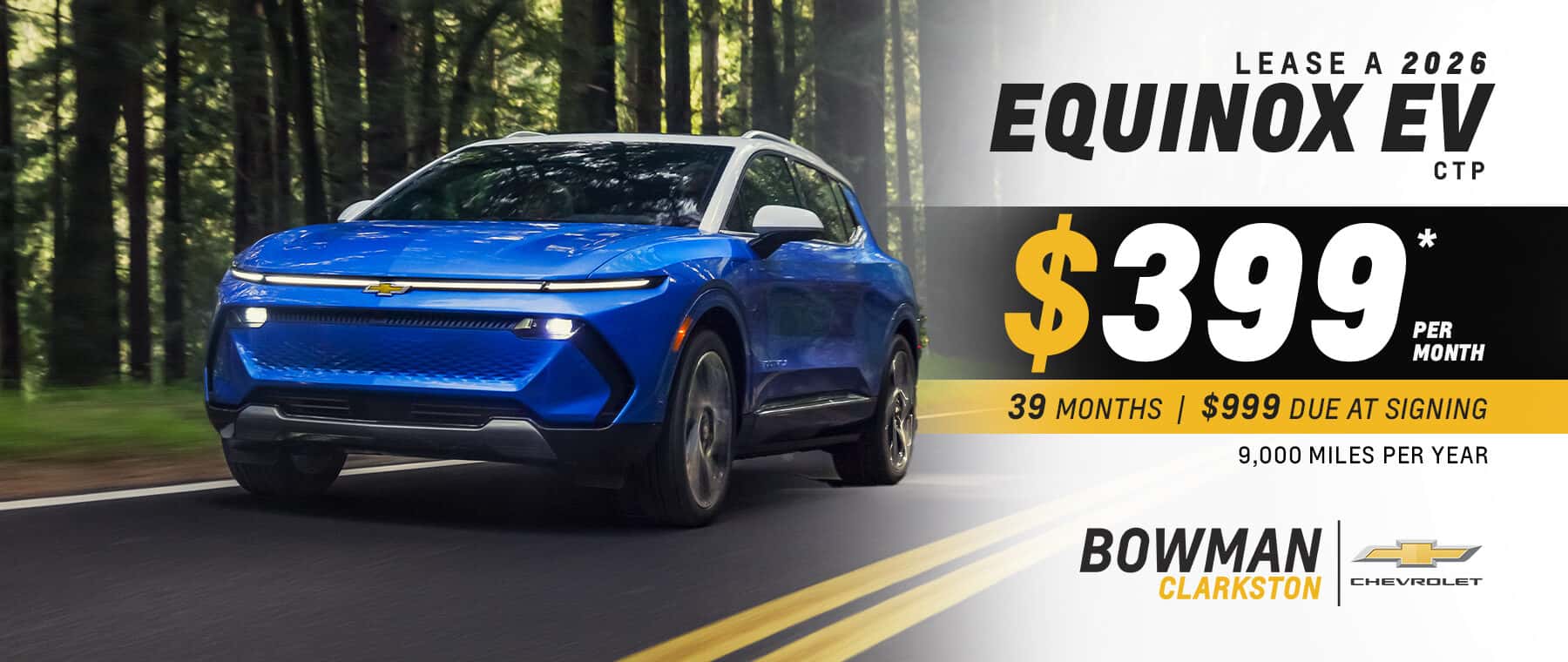 Equinox EV Lease Special
